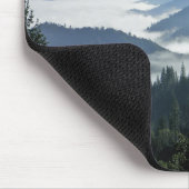 Morgen Nebel über das Tal... Mousepad (Ecke)