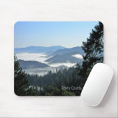 Morgen Nebel über das Tal... Mousepad (Mit Mouse)