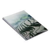 Morgen-Nebel über Reis-Feldern Notizblock (Rechte Seite)