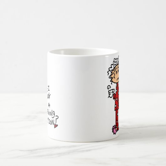 Morgen-Person? Kaffeetasse (Mittel)