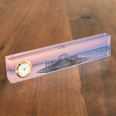 Morgen-Pier Namensplakette (Seite)