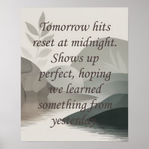 Morgen poster