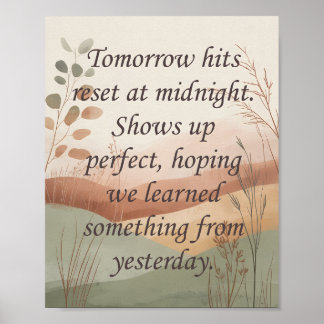 Morgen Poster