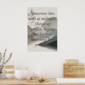 Morgen Poster (Küche)