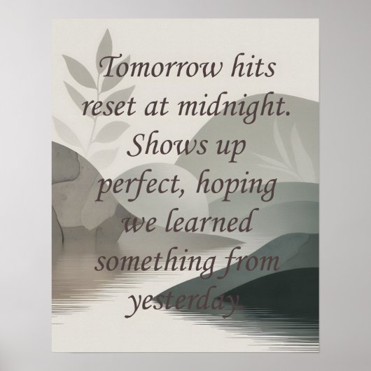 Morgen poster (Vorne)