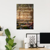 Morgen Poster (Heimbüro)
