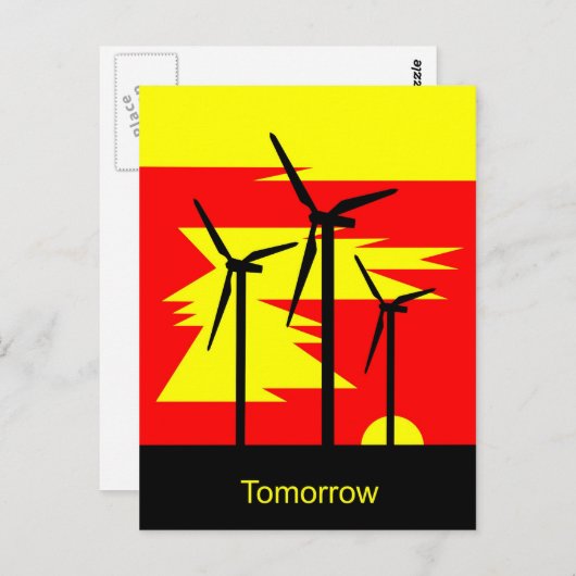 Morgen Postkarte (Vorne/Hinten)