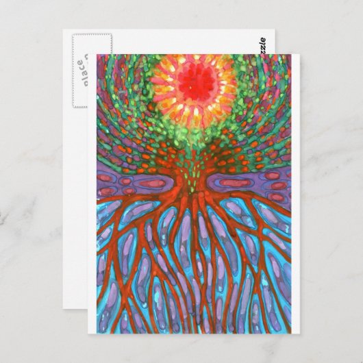 Morgen Postkarte (Vorne/Hinten)