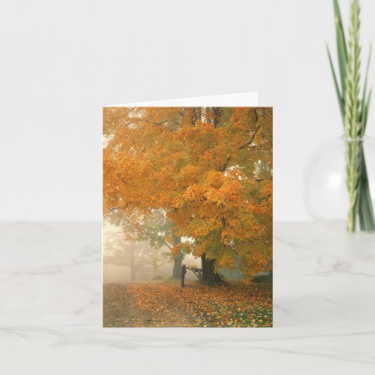 Morgen-Postkarten-Karte Karte (Vorderseite)