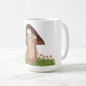 Morgen-Reflexions-Kaffee-Tasse Kaffeetasse (VorderseiteRechts)