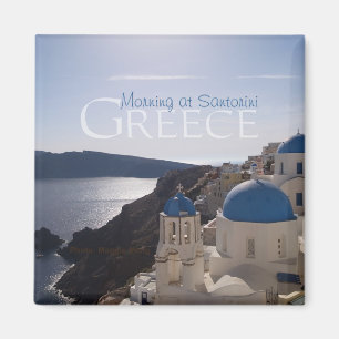 Morgen Santorini Griechenland am Magnet