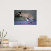 Morgen schon? poster (Küche)