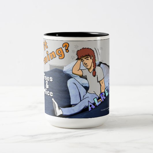 "Morgen, schon!" Sleepy Kevin Tasse (Mittel)