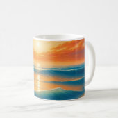 Morgen Serenität Kaffeetasse (VorderseiteRechts)