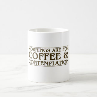Morgen sind für Kaffee und Betrachtung Kaffeetasse