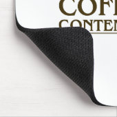 Morgen sind für Kaffee und Betrachtung Mousepad (Ecke)