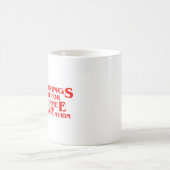 MORGEN SIND FÜR KAFFEE UND KONTEMPLATION, Zitate Kaffeetasse (Mittel)