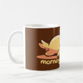 Morgen sind rau kaffeetasse (Links)