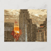 Morgen Sonnenaufgang im Herzen von Manhattan