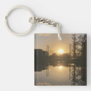 Morgen Sonnenaufgang Schlüsselanhänger