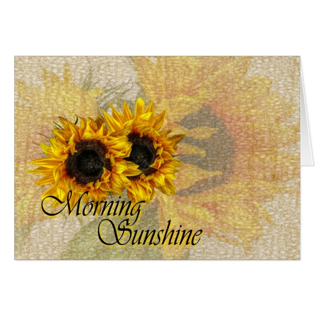 Morgen Sonnenschein... (Vorderseite (Horizontal))