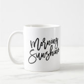 Morgen-Sonnenschein Kaffeetasse (Links)