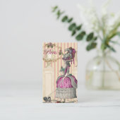 Morgen Stroll hinunter die Champions-Élysées Visitenkarte (Stehend Vorderseite)