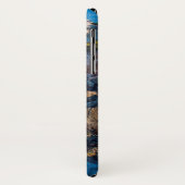 Morgen Sun am Bass-Hafen-Leuchtturm Case-Mate iPhone Hülle (Hinten/Links)