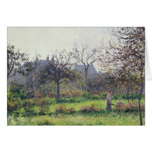 Morgen Sun, Herbst, Eragny, 18 Camille Pissarros