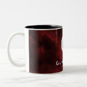 Morgen-Tasse des Reich-G1 Zweifarbige Tasse (Links)