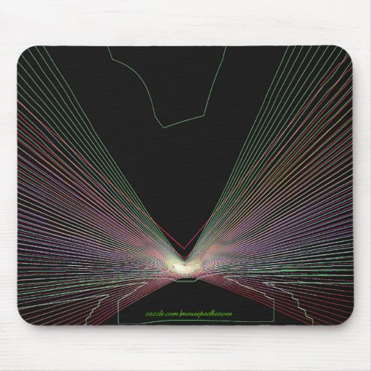 Morgen-Vogel Mousepad (Vorne)