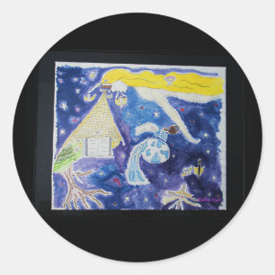 Morgen weiß nie Aufkleber