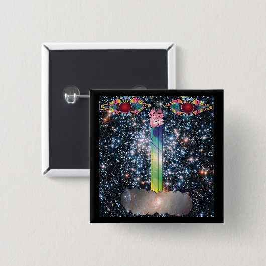 Morgen weiß nie button (Vorne & Hinten)