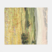 Morgen-Wiese Fleecedecke (Vorderseite (Horizontal))