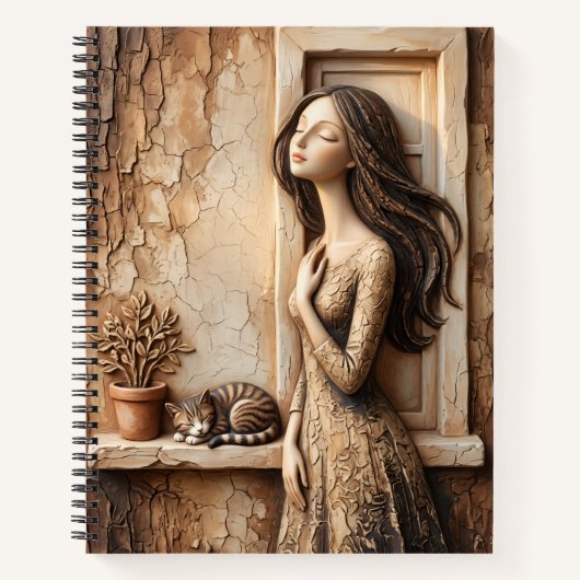 Morgen-Windows-Journal The Quiet Studio Notizblock (Vorderseite)