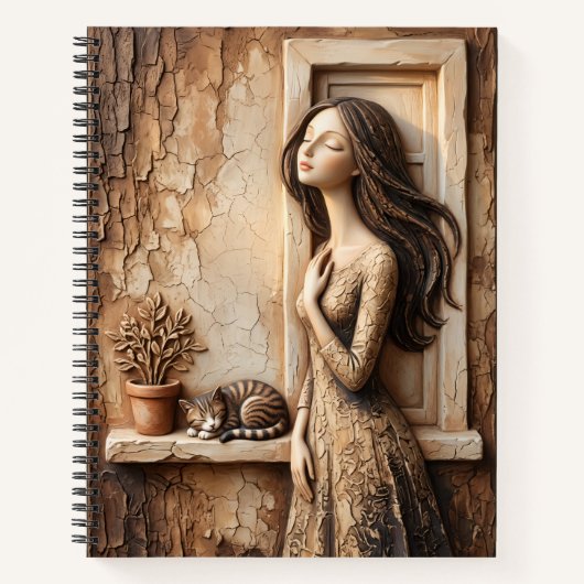 Morgen-Windows-Journal The Quiet Studio Notizblock (Vorderseite)