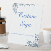 Morgen wird das beste Probe Dinner Sockelschild (In Situ)