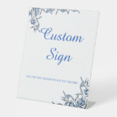 Morgen wird das beste Probe Dinner Sockelschild (Vorderseite)