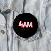 Morgen Workout 4am Personal Trainer Fitness Coach Button (Beispiel)