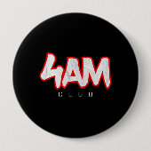 Morgen Workout 4am Personal Trainer Fitness Coach Button (Vorderseite)
