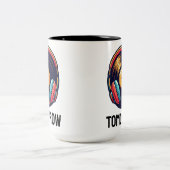 morgen zweifarbige tasse (Mittel)