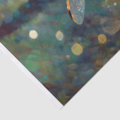 Morgenaufstieg, danzelnde Libellen Seidenpapier (Detail)