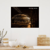 Morgenbahnhof Poster (Küche)