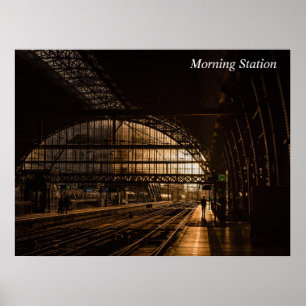 Morgenbahnhof Poster