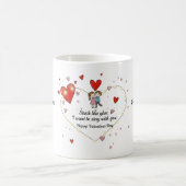 Morgencafé mit dir kaffeetasse (Mittel)