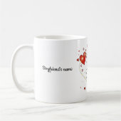 Morgencafé mit dir kaffeetasse (Links)