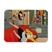 Morgencafépause Magnet (Horizontal)