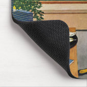 Morgencafépause Mousepad (Ecke)