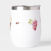 Morgencoffee Abend Wine Time Tumbler (Links)