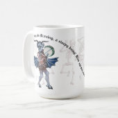 Morgencoffee Demoniac-Tasse Kaffeetasse (Vorderseite Links)